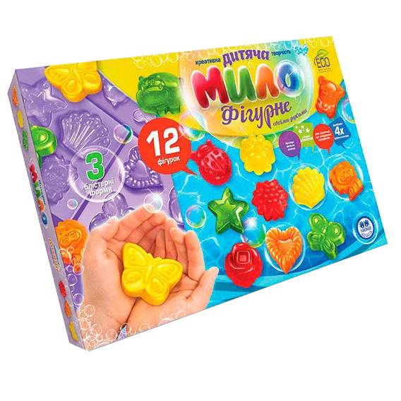 Набір для творчості Дитяче фігурне мило Danko Toys DFM-02-02 Набір для творчості Дитяче фігурне мило Danko Toys DFM-02-02